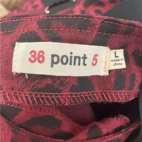 Women’s 36 Point 5 Red and Black Coveralls - Picture 3 of 12